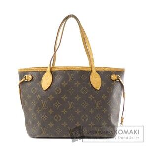 Louis Vuitton Neverfull Monogram Tote Bag Canvas